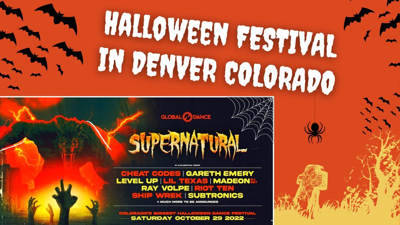 SUPERNATURAL FESTIVAL VLOG | Subtronics, Level Up, Ray Volpe (Halloween Themed Festival!)