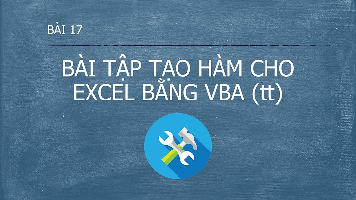 Bài tập lập trình vba trong excel giaiphapexcel