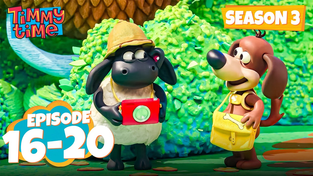 Timmy Time Season 3 Episode 16-20 | Back to School 🚌🔔 - YouTube