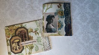 Craft with Me - Coffee Break / Quick Create - Matchbook Notebook