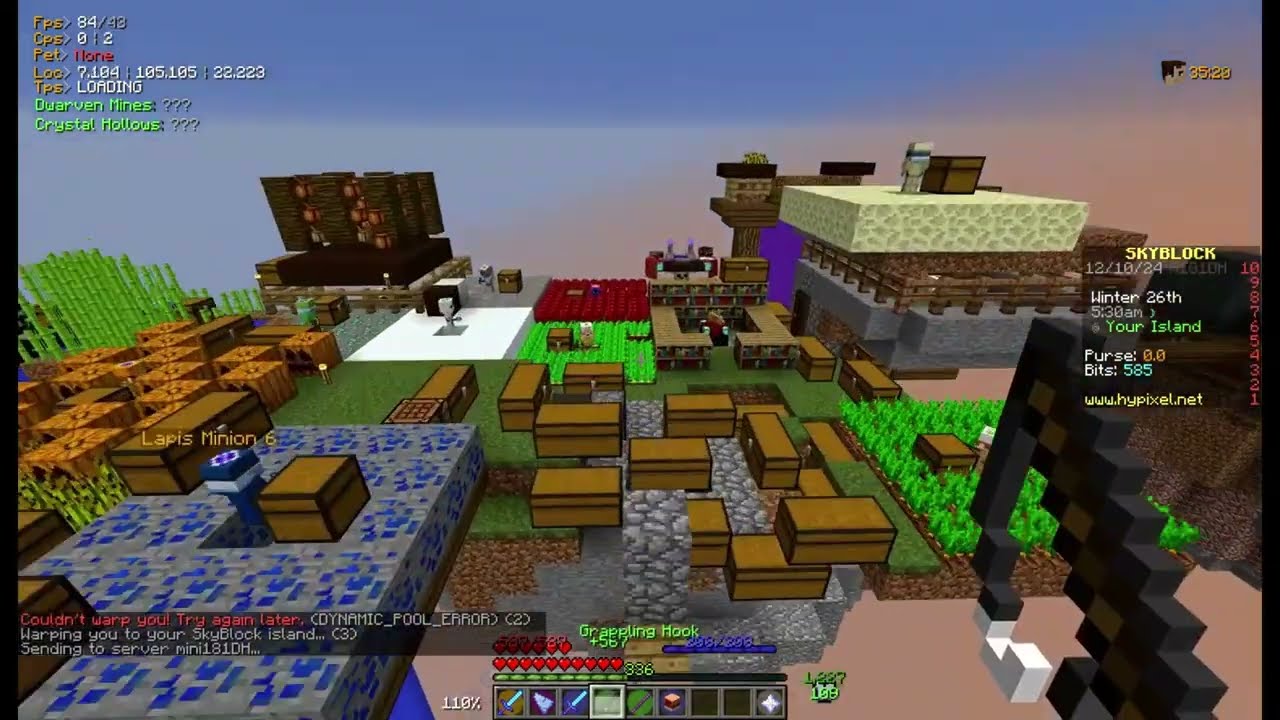 Hypixel Skyblock 178: Free Booster Cookie, Full Sorrow, Spicy Goblin Omelette