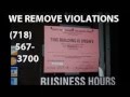 PLUMBING VIOLATION (718)567-3700 NOPHIER LICENSED PLUMBING VIOLATION REMOVAL