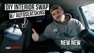Swapping Cloth to Leather with Katzkin | 2017 Tundra Crewmax | prjct.SMASH