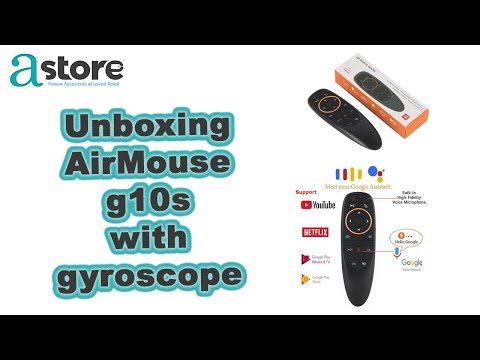 Unboxing - Air Mouse With Voice Control and gyroscope technology for Smart tv, Android Box Tv