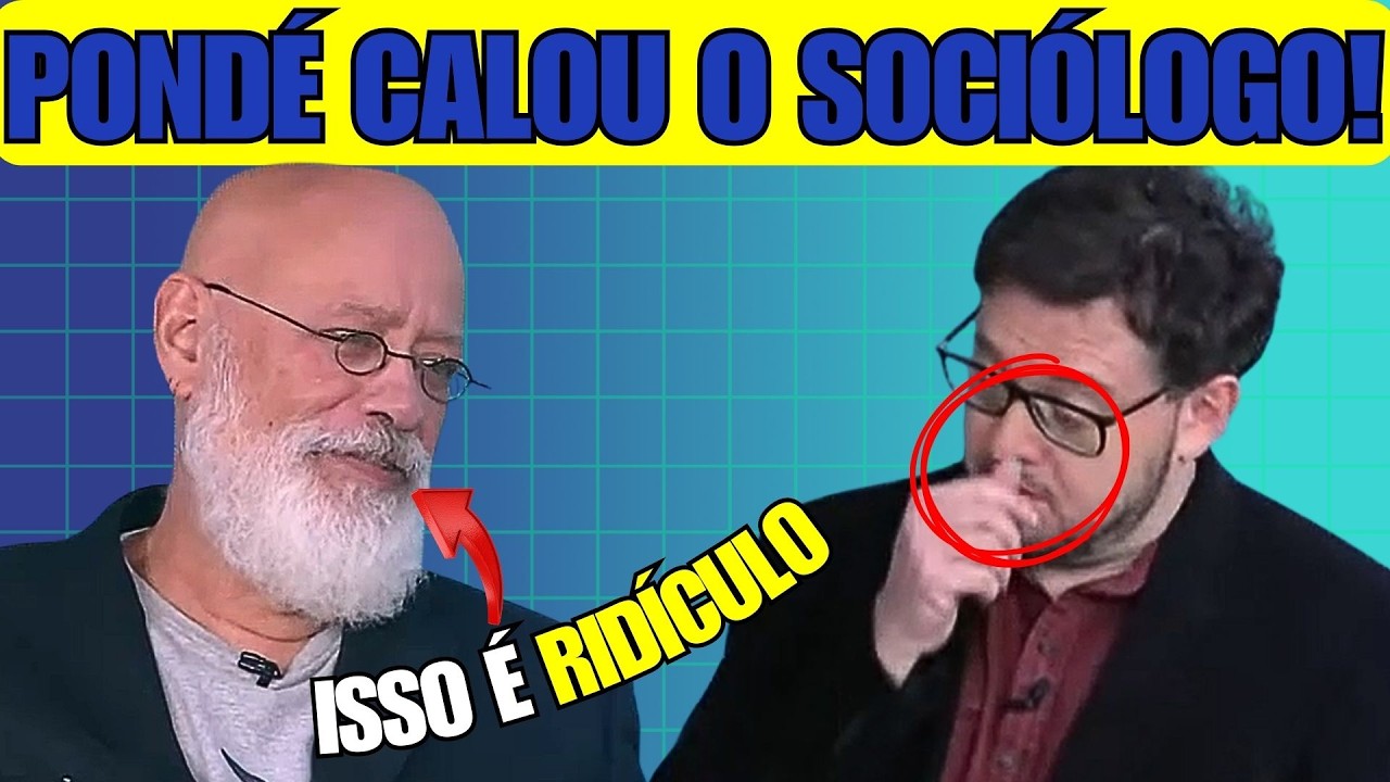 Pondé Reage a Críticas Contra Evangélicos e Desmonta Discurso