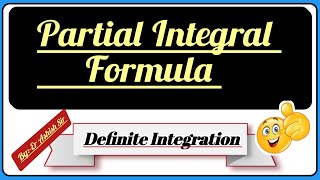 Partial integral formula | #maths