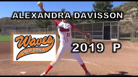 Alexandra Davisson 2019 Pitcher Softball Recruit/Skills Video