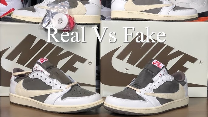 JORDAN 1 LOW x TRAVIS SCOTT OLIVE - Prime Reps