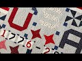 250th Anniversary quilt, Tshirt quilt, Kaffe Fassett, Corey Yoder Abloom, Shannon Cuddle - Video 178