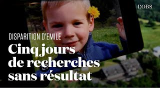 Disparition d'Emile : le point après cinq jours de recherches sans résultat