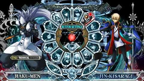 BlazBlue: Continuum Shift II Opening and All Characters [PSP]