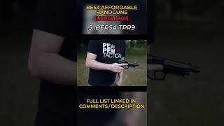 Best Affordable Handguns Bersa Tpr9