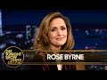 Rose Byrne Talks If I Had Legs I'd Kick You and Lets Jimmy Tests Her Seinfeld Knowledge