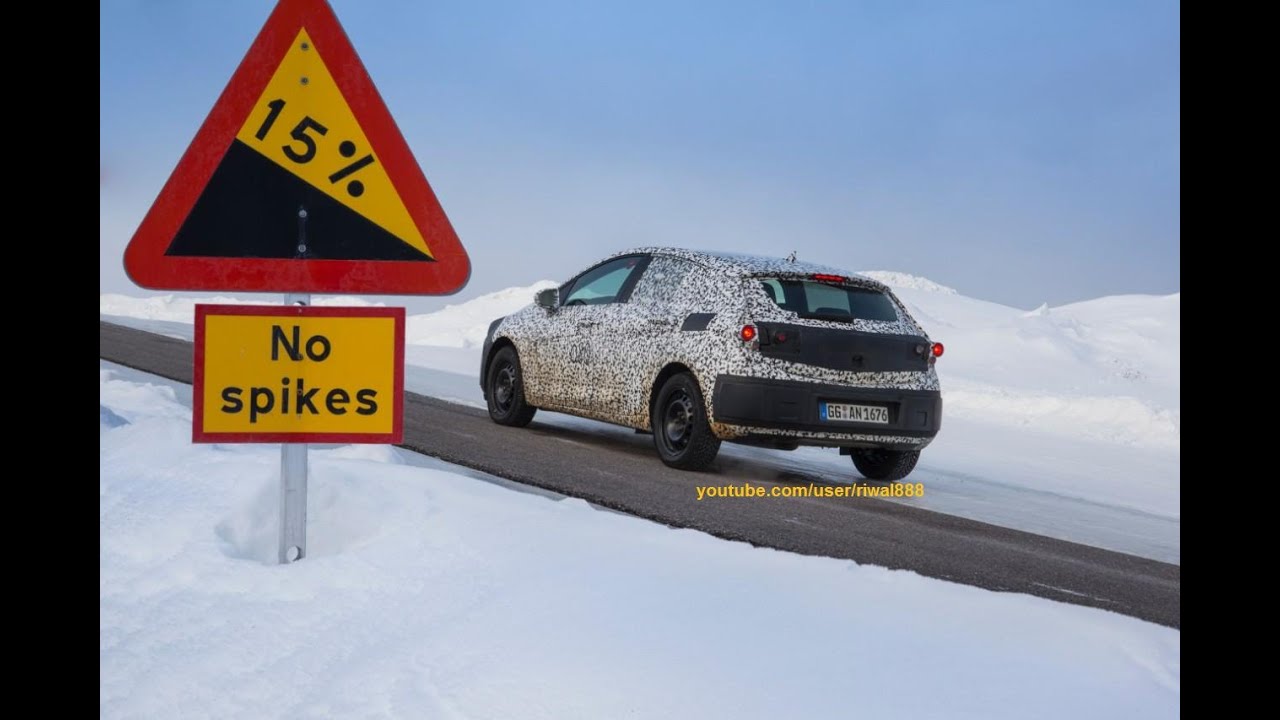 16 Opel Astra K Winter Test In Sweden Full Hd Youtube