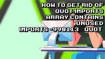 Removing Unused Imports in Your Codebase | Step-by-Step Tutorial