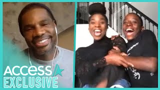 Kirk Franklin Surprises Keedron Bryant & Mom Mid-Interview
