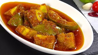 খোসাসহ আমের টক আচার/ কাঁচা আমের তেলের আচার রেসিপি | Kacha amer tok achar, Mango pickle recipe bangla screenshot 5