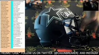 CAJUNBREAKER 2021 GOLD RUSH HELMET NFL  CASE #1  5-8-2021