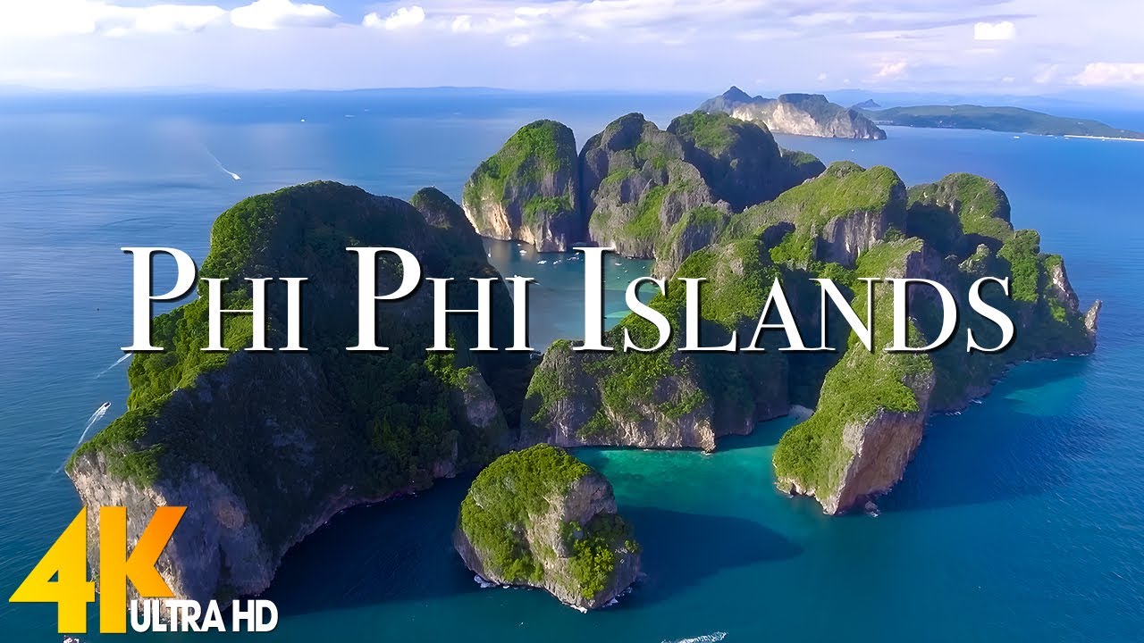 𝐏𝐡𝐢 𝐏𝐡𝐢 𝐢𝐬𝐥𝐚𝐧𝐝𝐬, 𝐓𝐡𝐚𝐢𝐥𝐚𝐧𝐝🇹🇭 The Most Beautiful Paradise Island in The World (4K HDR)