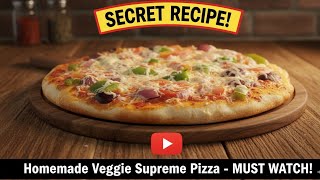 🍕 Homemade Pizza Recipe | Easy Cheese Pizza | Veg Pizza at Home 🍕@tasty-b9o  screenshot 3