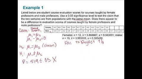 Section 9.2 (part 1) | Two Means