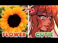 🌻 TURNING FLOWERS INTO CUTE GIRLS 🌻