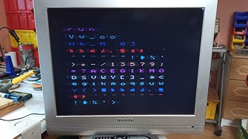 Arduino TVOut Color NTSC Test
