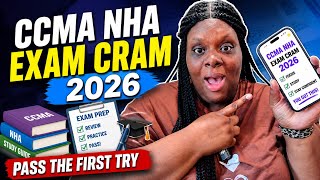 CCMA NHA Exam Cram 2026 | PASS on Your First Try (High-Yield Review)