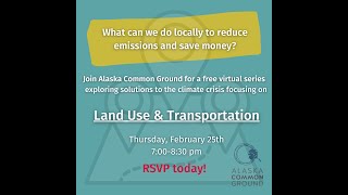 Land Use and Transportation: Climate Action Series