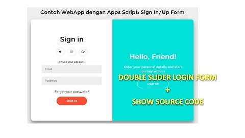 Google Apps Script Tutorial for Beginners - Make Login Form with Google Apps Script (Part 2)
