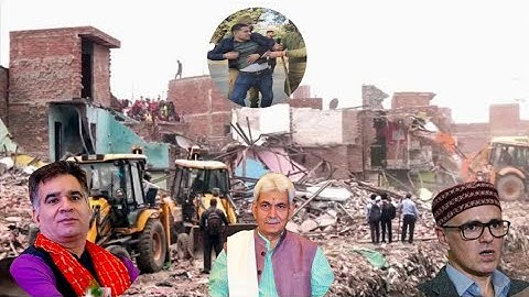 Who Orders the Bulldozers in J&K? Omar Abdullah and Ravinder Raina Trade Claims