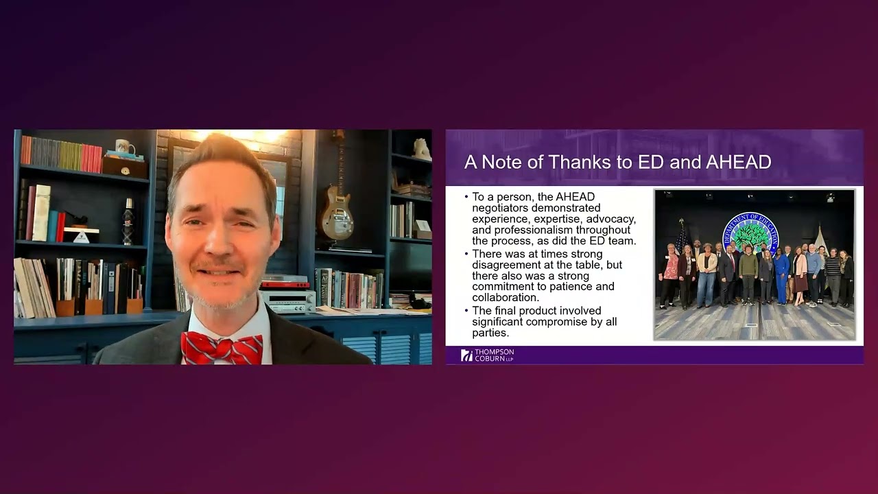 January 2026 AHEAD Negotiated Rulemaking Committee Debrief