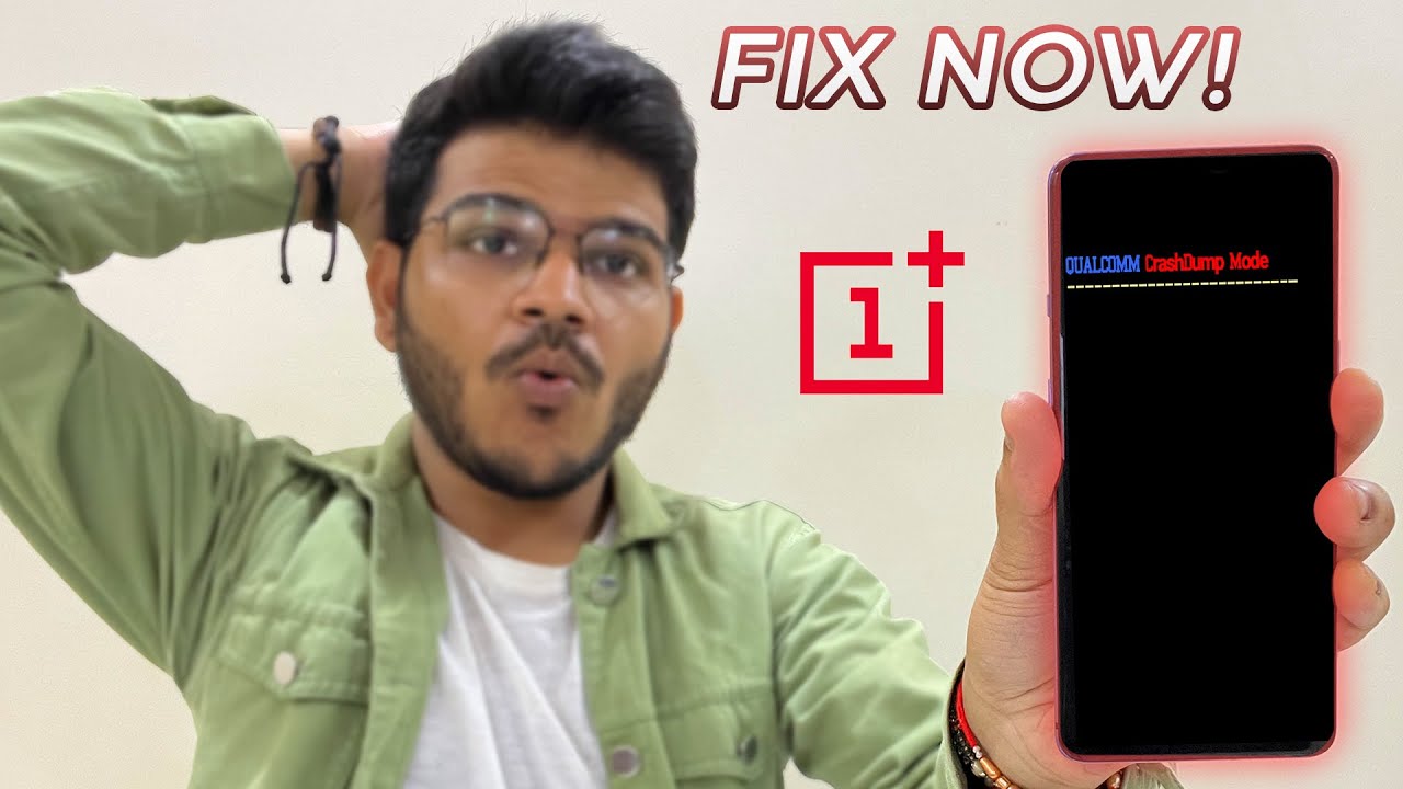 Fix Qualcomm CrashDump Mode On Any OnePlus Device Easily ! - YouTube