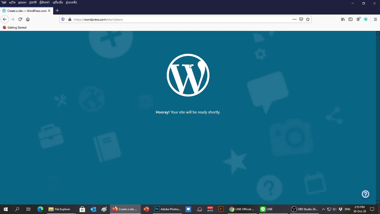 free website สํา เร็ จ รูป  Update  ง่ายๆ แค่ 10 นาที ก็มีเว็บไซต์ฟรี เป็นของตัวเองด้วย WordPress โปรแกรมสร้างเว็บไซต์สำเร็จรูประดับโลก.