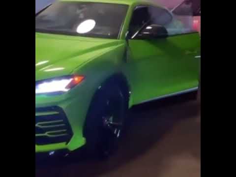 Wizkid Seen With His New ₦350 Million Lamborghini Urus Suv