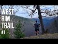 Solo spring backpacking on the west rim trail  the grand canyon of pennsylvania