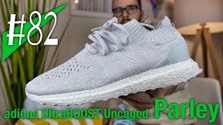 parley uncaged ultra boost on feet