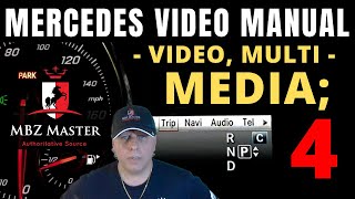 Mercedes Multimedia, Video Video Manual - 4 Most 2014 - 2019 Models