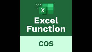 The Learnit Minute - COS Function #Excel #Shorts screenshot 1