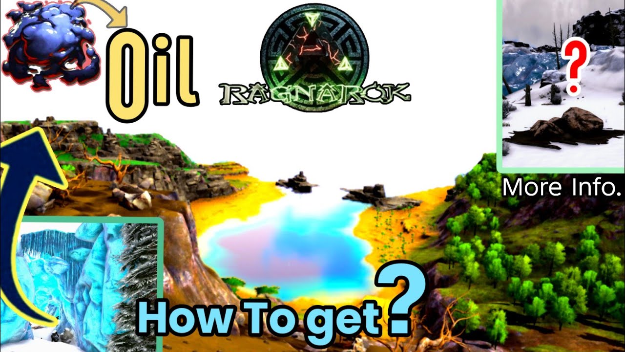 Oil Rocks Ragnarok How To Get Oil In ARK: RAGNAROK | Hindi - YouTube