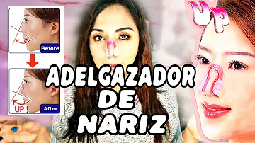 ¿Se puede reducir la nariz apretándola?