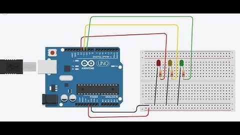 TinkerCAD | Traffic Lights with Arduino | Basics | Robotics for Beginners