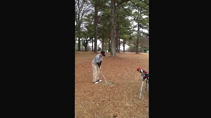 Conley Miller golfing at Roebuck