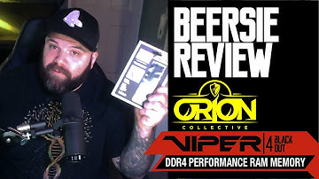 Beersie Reviews Viper 4 Blackout Memory | Viper Gaming by Patriot #DDR4 #RAM #Memory