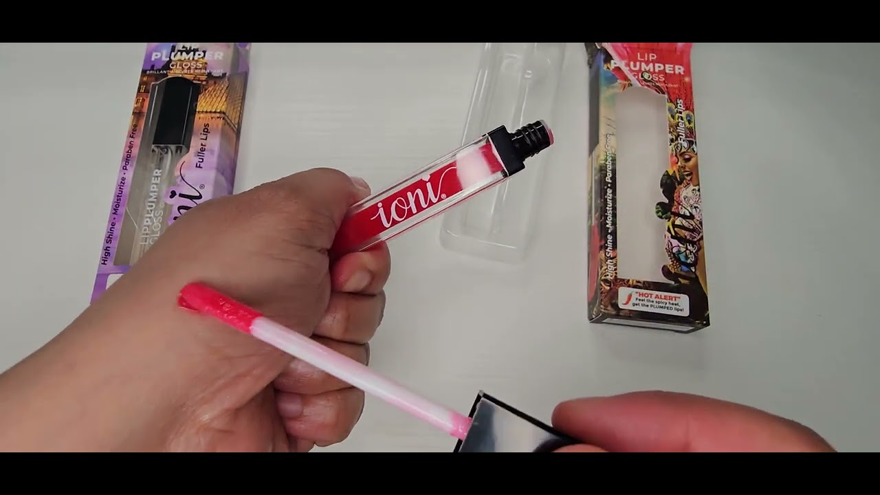 ioni lip plumper gloss dollar Tree YouTube