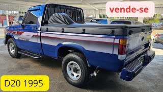 VENDE-SE( Chevrolet D20 1995 carroceria de lata com direção hidráulica diesel)aceita troca#D20