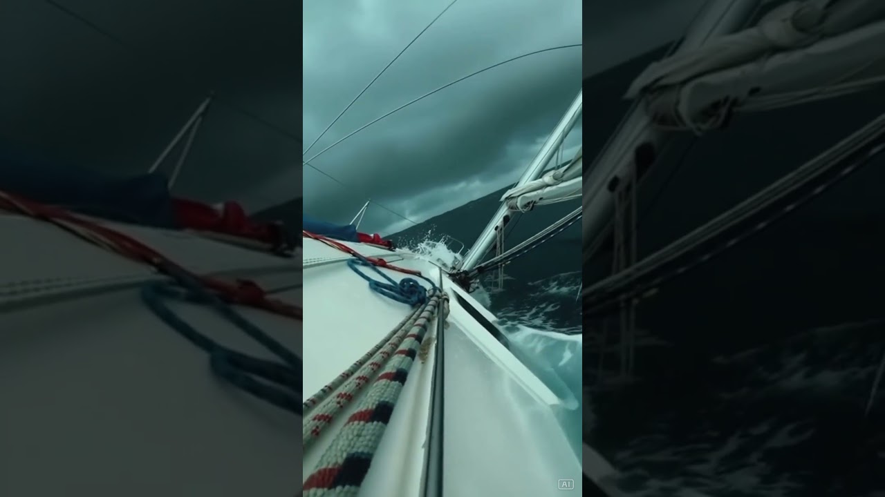 POV: You're Trapped in a Massive Sea Storm ⛈️