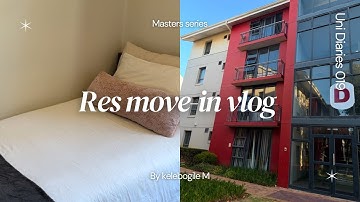 Res move-in vlog : Travel to Cape Town, Empty Room tour, Kovacs, UWC, First days of Masters Series!
