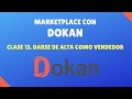 Marketplace con Dokan #13. Darse de alta como vendedor