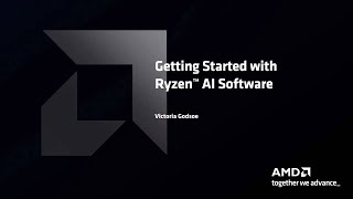 Getting Started with Ryzen AI Software screenshot 3